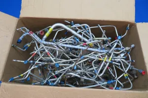 Aircraft / Aviation Aluminum Lines & AN Fittings LOT FOR PARTS (0625-102)